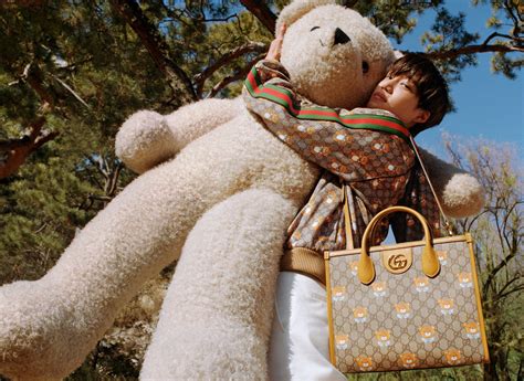 gucci kai buy|gucci teddy bear bag.